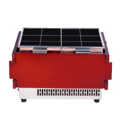 China FC-5/2BF Electric Supplying Equipment Factory Outlet Oden Stainless Steel Making Stove With Wooden Case for sale