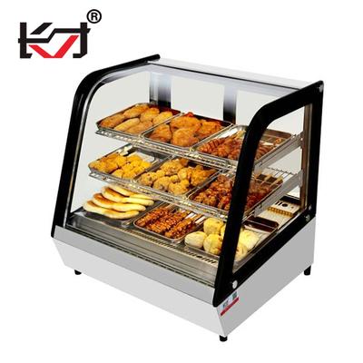 China FTC-118 COMPRESSOR Stainless Steel Commercial Deli Equipment Glass Sandwich Cake Refrigerator for sale