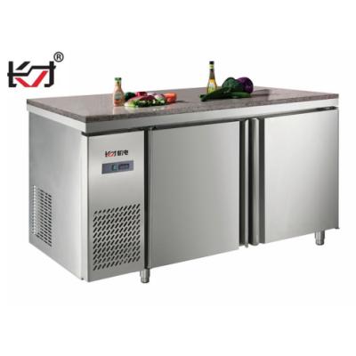 China QBTF2-1 COMPRESSOR Direct Cooling Refrigerator Freezer Cooking Tabletop Marble Way Temperature Single Outdoor Kitchen Restaurant for sale