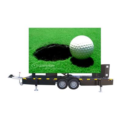 China Hot Sale P10 Outdoor Outdoor Advertising Led Display Sports Panel Movable Billboard For Truck Screen for sale