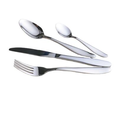 China Viable high quality knife spoons and forks stainless cutlery set itams kichan silverware for sale