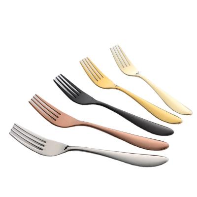 China AYD Spoon Fork Sustainable Stainless Steel Gold Black Cutlery for sale