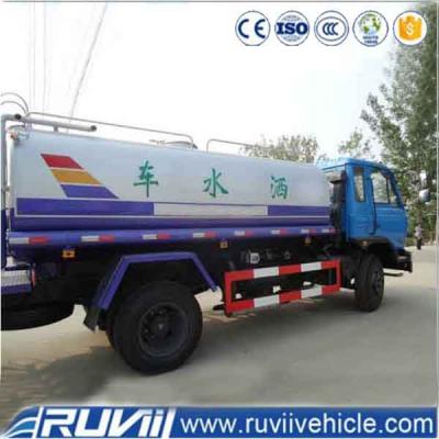 China Latest Foton 4x6 Stainless Steel Water Tipper Truck 10 Ton Water Tank Truck For Sale for sale