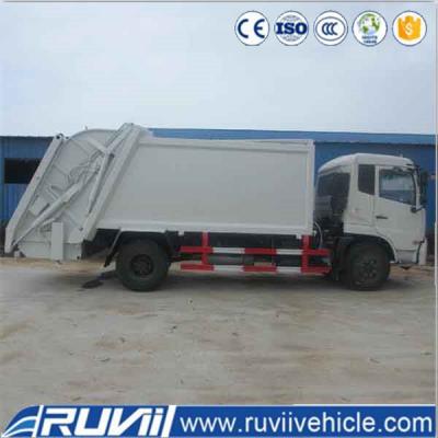 China New Energy Dongfeng Electric Compression Type Garbage Truck 6950*2150*2730 for sale