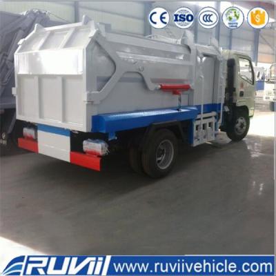 China New Widely Used Compression Garbage Collector, Compactor / Garbage Truck Docking Dump 6950*2150*2730 for sale