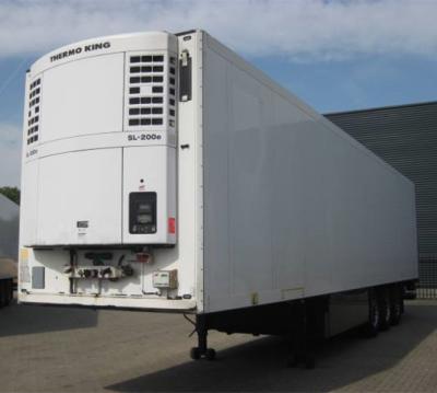 China Truck Trailer 3 Axles Semi Trailer Refrigerator Truck for sale