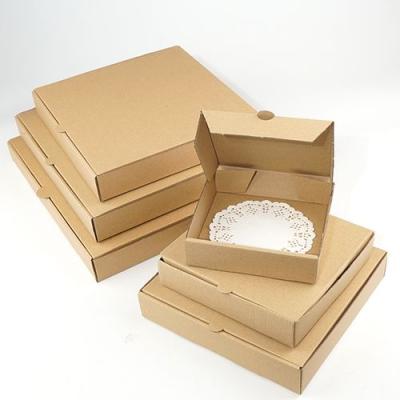 China Customized Logo Courage Recycled Paper Materials Kraft Paper 16 Inch Food Package Pizza Take Out Large Pizza Box for sale