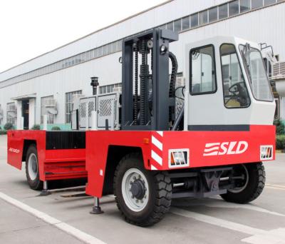 China FDS60 6t 13k Multi Directional Side Loader Forklift Trucks for sale