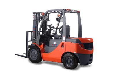 Cina spostamento diesel di 3m FD30 3000kg 3 Ton Forklift Truck With Side in vendita