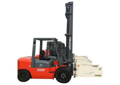 Κίνα ιστός 6m που ανυψώνει 8k Forklift diesel παλετών 4 τόνου μηχανή φορτηγών προς πώληση