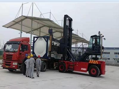 China Red New Container Handling Equipment With 71400 Kgs Unload Capacity for sale