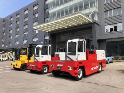 China FDS100 Diesel Side Loader Forklift 10 Tons Te koop