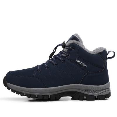 China Keep Warm XTDH Non Slip Outdoor Shoe Sports Synthetic Leather Mens Rise Shoes for sale