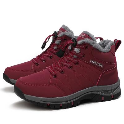 China Keep Warm China Keep Warm Non Escape Out Door Synthetic Leather Hiking Shoes For Women for sale