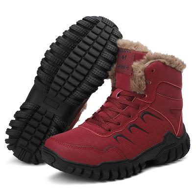 China Keep Warm Custom Synthetic Leather Outdoor Hiking Shoes Safety Ladies Hiking Shoes for sale