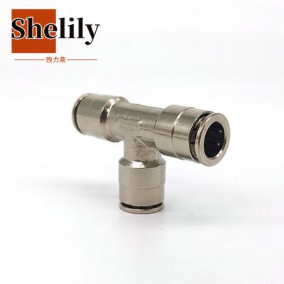 China Material of Construction Shops Equal Metal Contact Tee Fitting Embedding Fittings for sale