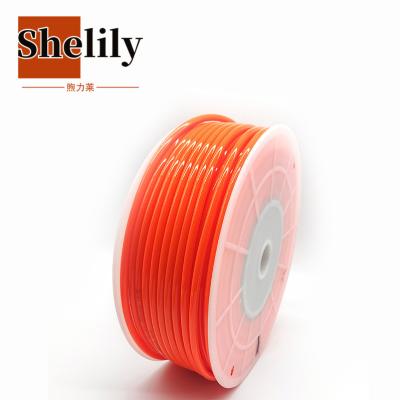 China 12 x 8 PU Tubing Orange Color Polyurethane Airline Tubing for sale