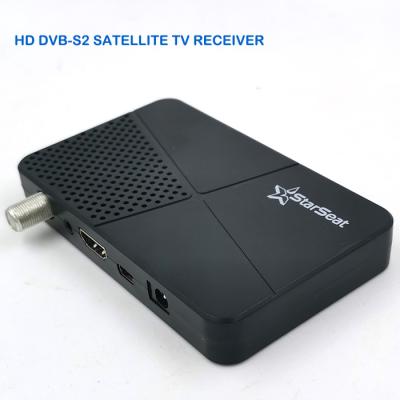 China DVB-S2 digital satellite receiver with GX6605S with cccam, powerVU, Biss key 7070 for sale