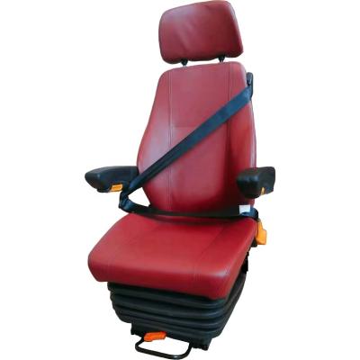 China Air Suspension Universal Coal mine Equipment Seat met 3-punts veiligheidsgordel Te koop