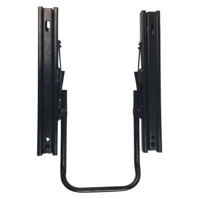 China Mine Equipment Seat Accessories Double Lock Slide Rail Truck Driver Seat Fitting for sale