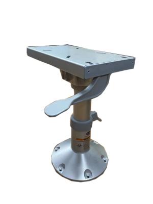 China Boat Suspension Seat Base Swivel Sliding Aluminum Alloy Marine Yacht Seat Base Plate for sale