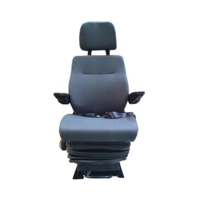 China Mechanical Suspension Crane Tactor Driver Seats With Safety Belt Armrests for sale