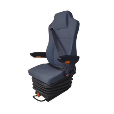 China Botai Air Suspension Bus Truck Driver Seat With Safety Belt Armrests for sale