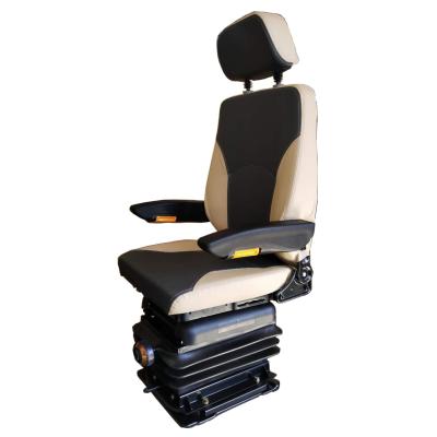 China Mechanical Suspension Seat M801 High Back Cloth Cover Adjustable Heavy Plant Driver Seat For Sale for sale