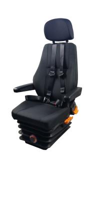 China Adjustable Mechanical Suspension Four-Point Seat Belt Heavy Plant Industry Driver Seat for sale