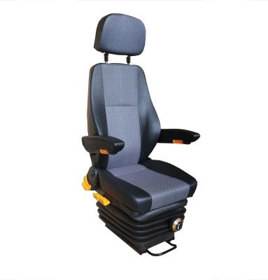 China Horizontal Adjustment Front 105 Back 120mm Mechanical Suspension Driver Seat for Heavy Plant Vehicles for sale