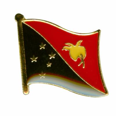 China Independent State of Papua New Guinea Flag Lapel Pin Badge Brooch Europe for sale