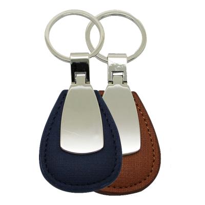 China Art Promotion Personalized Custom Logo Folk PU Leather Key FOB Key Chain For Car for sale