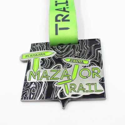 China Hot Sale China Marathon Metal 3D Medal Sport Running Medal Zinc Alloy With Lanyard Professional Producer for sale