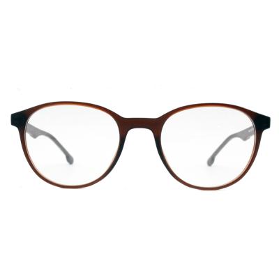 China Hot Sale Round Retro TR90+Carbon Fiber Optic Frame Men Women Super Light Weight Multi Colors Glasses Frame for sale