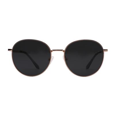 China For Wear UV400 Sunglasses Custom Sunglasses Metal Shade Retro Sunglasses Drive Glass Fashion Trend for sale