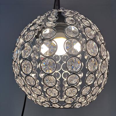 Κίνα Modern Mixed Size Octagon Ball Decoration Wedding Party Event Acrylic Bead Chandelier προς πώληση