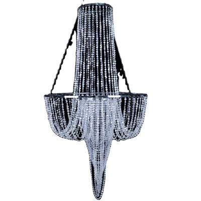 China Modern Hot Selling Beaded Chandelier Shade Made In Porcelain /Decorative Lampshades Produce Environment Friendly Crafts Beaded Fringe Lamp for sale