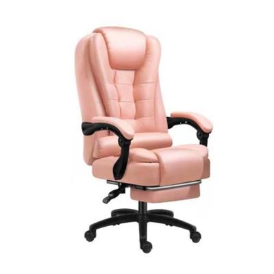 China Ergonomic Luxury Modern Massage Gaming (Height) High Back PU Leather Adjustable Office Chair Executive Chairs Swivel With Wheels And Footrest for sale