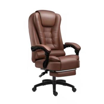 China Adjustable Ergonomic High Back Modern Gaming Chairs Swivel Executive Office PU Leather Chair Personal Computer Chair With Wheelbase for sale