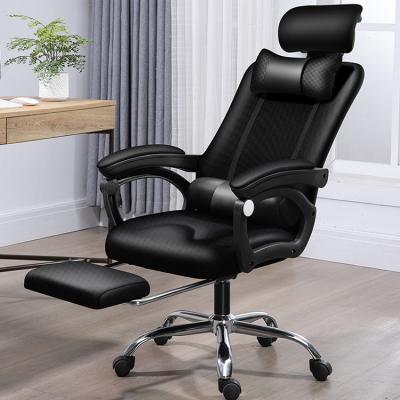 China Sillas De Oficina Cheap Office Mesh Chairs Ergonomic Furniture Swivel Executive Office Rotation Chair With Footrest for sale