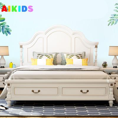 China Comfortable High Quality Kids Bed White Color Kids Sofa Bed Kids Bedding Set Luxury for sale