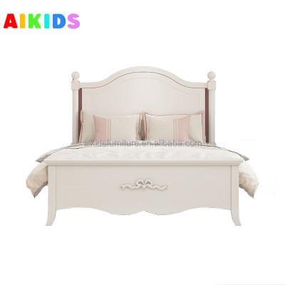 China Comfortable Custom Made Child Bed Solid Wood Princess Bed Girl Dream Single Bed for sale