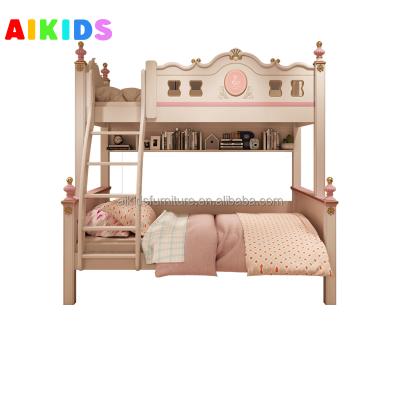 China Newcomer Comfortable Wooden Bunk Bed Kids Girl Children's Beds Modern Bed for sale