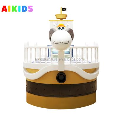 China Foshan factory supply comfortable children's blanket bed single bed kids unicorn kids unicorn cozy bed for sale