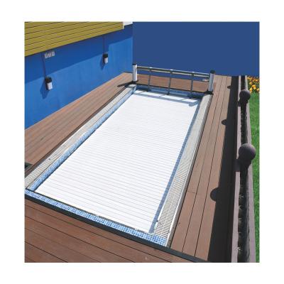 China Good Quality Swimming Pool Cover Safety Swimming Pool Cover With Reel Pool With Cover for sale