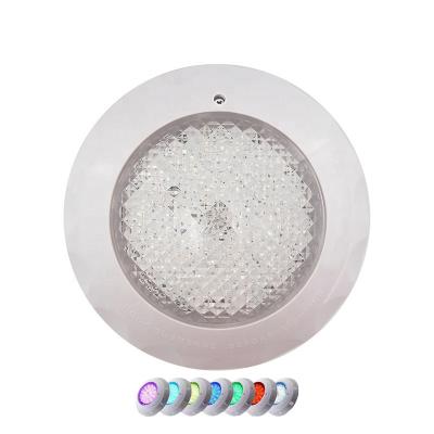 China 100% Waterproof ABS Waterproof White Body Safety Pool Accessories Led Power LED Pool Lamp Wall Mounted Lights for sale