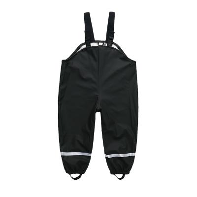 China Children's Waterproof Pants PU Rain Overalls Coveralls Kids Children Rain Pants Germany for sale