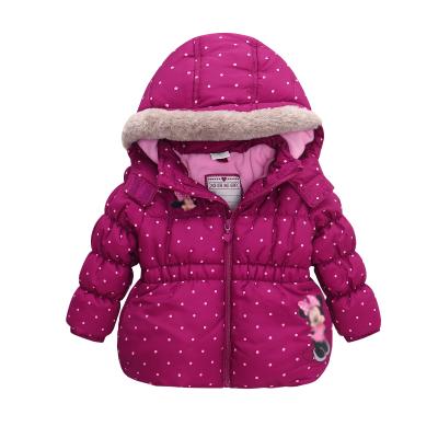 China Windproof OEM Customization Kids Boys and Girls Woven Jacket Autumn and Winter Girl Clothes Warm Cotton Padded Jacket for sale