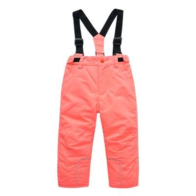 China OEM customization kids waterproof boys and girls ski pants kids clothing wears custom suits kids pants for sale