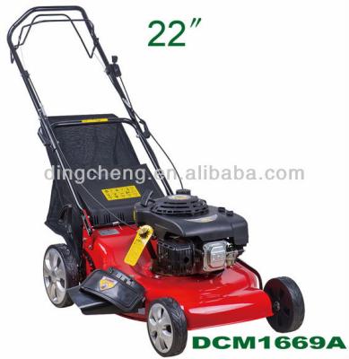 China 22inch 4-Stroke 550mm 6.0HP Self Propelled Lawn Mower for sale